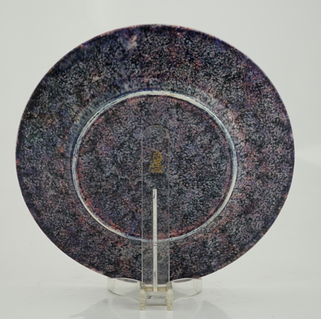 A Wedgwood Fairyland lustre ‘Lincoln’ plate, designed by Daisy Makeig Jones